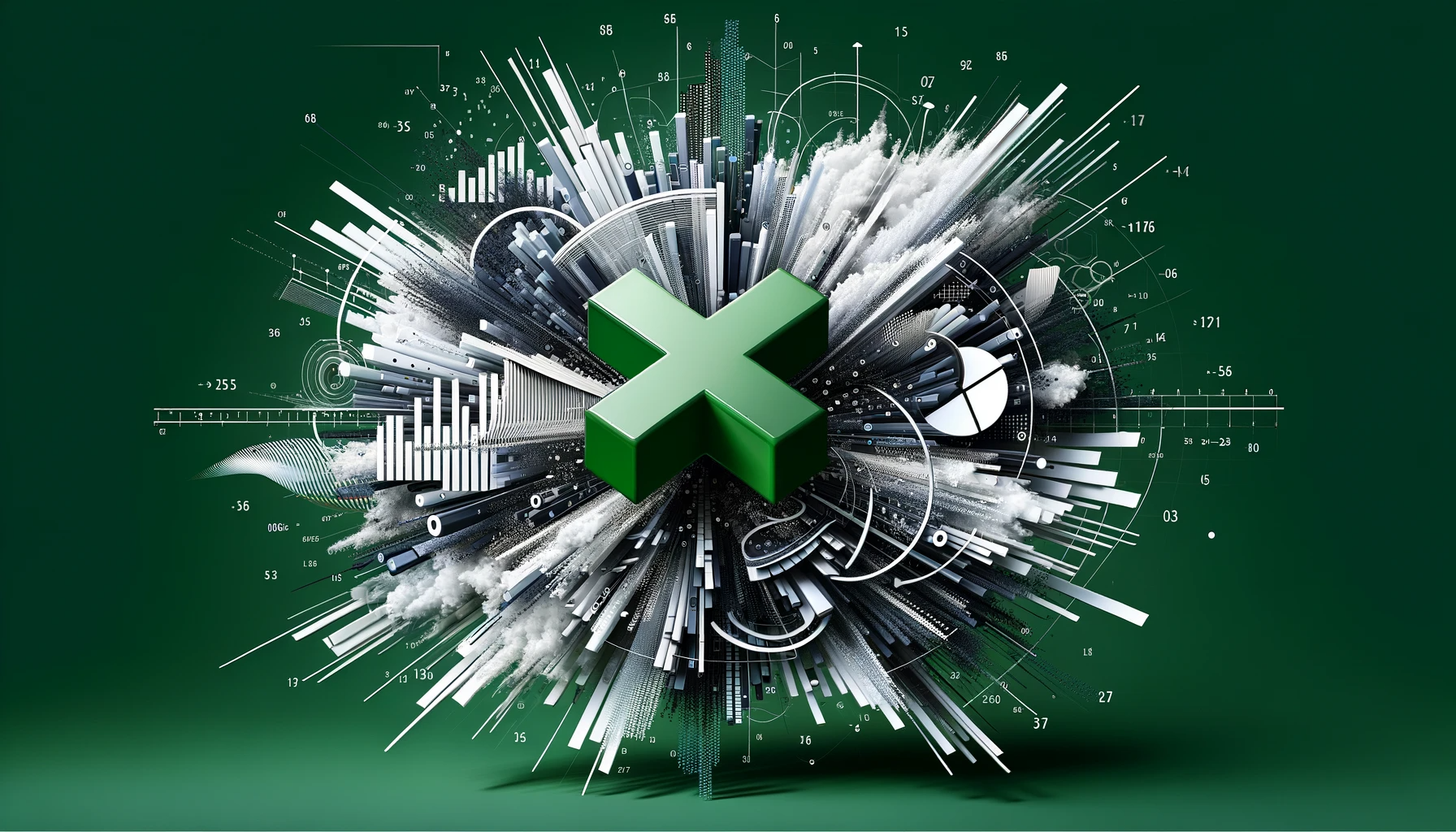 Un logo vert qui évoque l'analyse sur Excel.